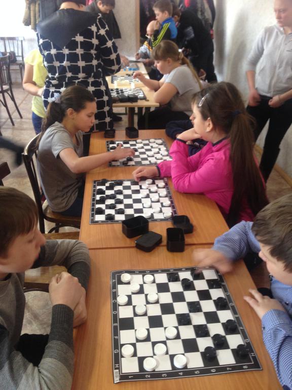 Районный турнир по шашкам