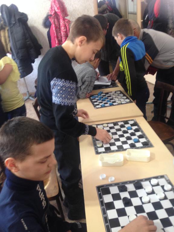 Районный турнир по шашкам
